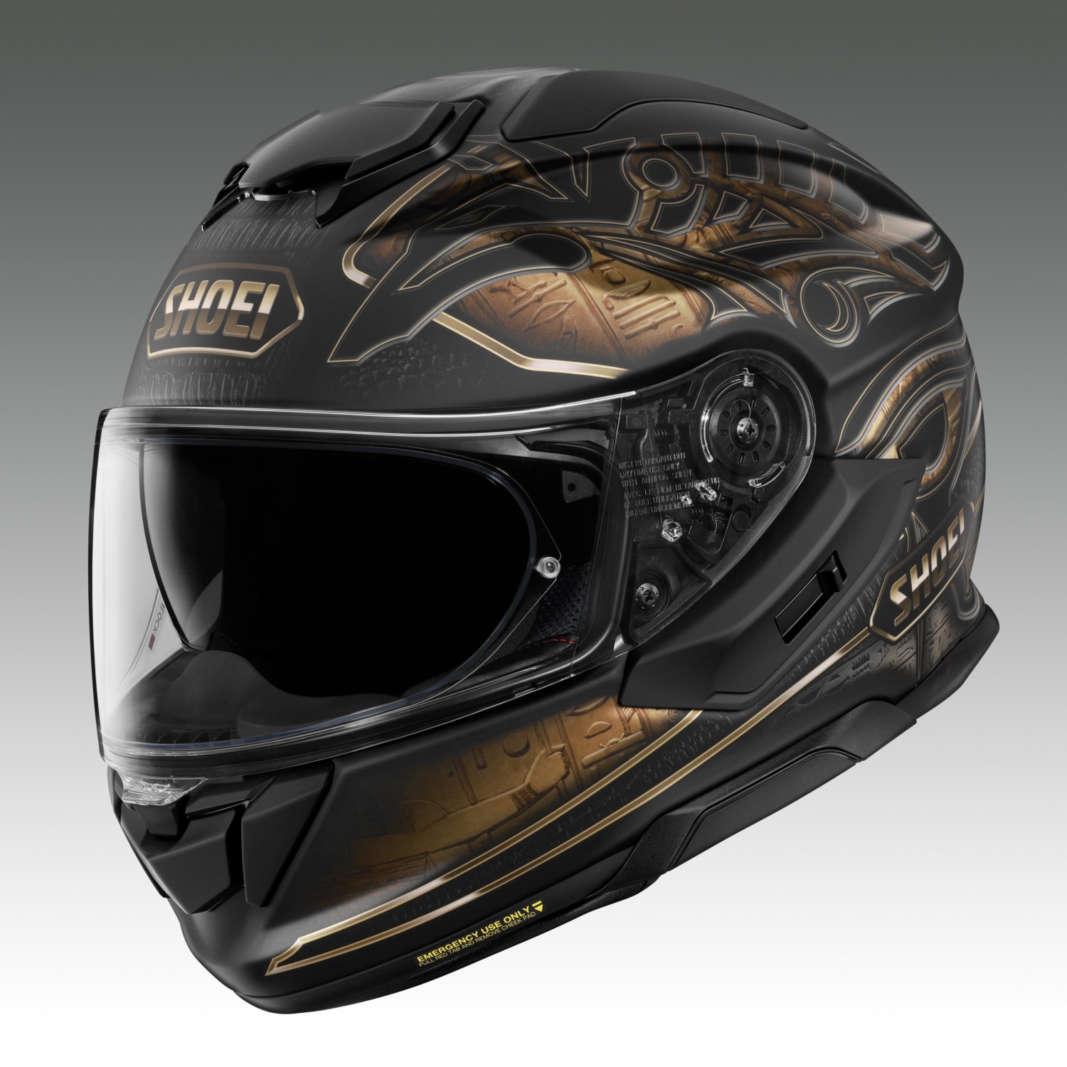 SHOEI GT-Air3にニューグラフィックモデルはエジプト文明の壁画が