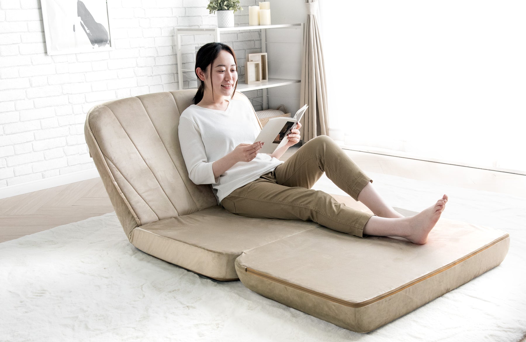 シェルデザイン3wayソファベッドを発売！ — 【公式】タンスのゲン本店