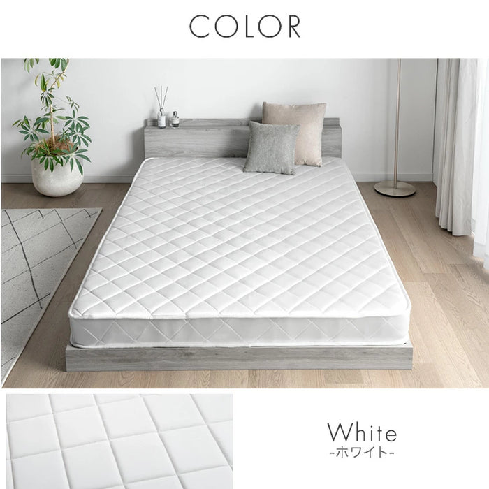 ノンスプリングマットレス セミダブル ホワイト マットレス セミダブル