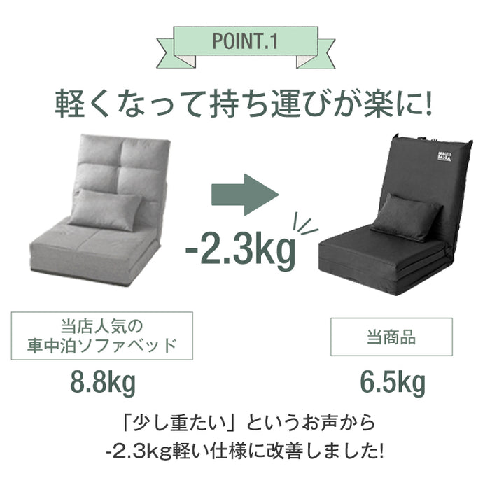 3way 車中泊マット 幅60cm キャンプマット 撥水 キャンプ マット