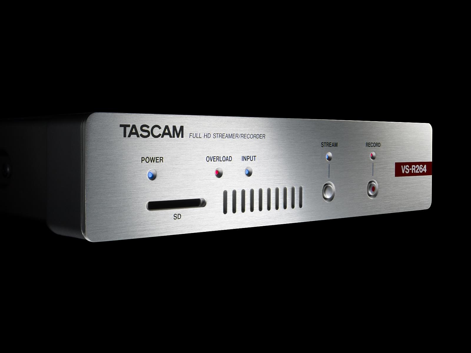 Tascam VS-R264 | Full HD Live Streaming Hardware Encoder/Decoder