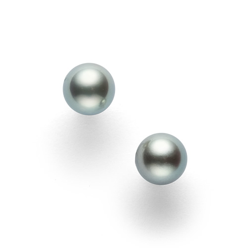 あこや真珠 イヤリング (7.5mm) E-P750B-18KWG|イヤリング/パール