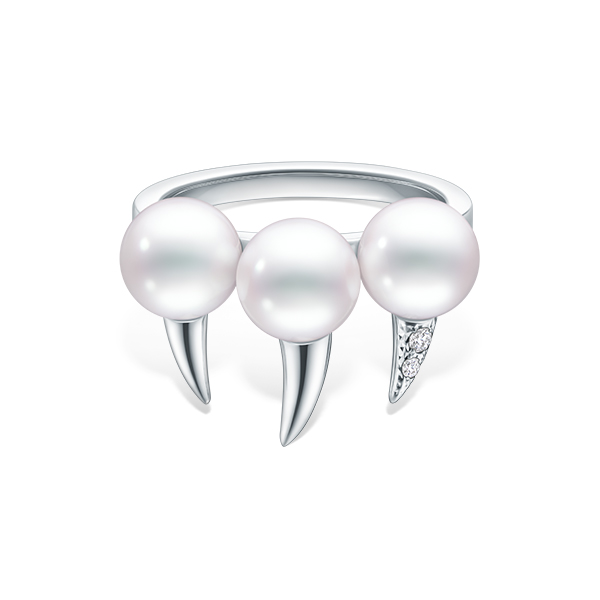 デインジャー ファング リング RPI-4870-18KWG|リング/danger fang