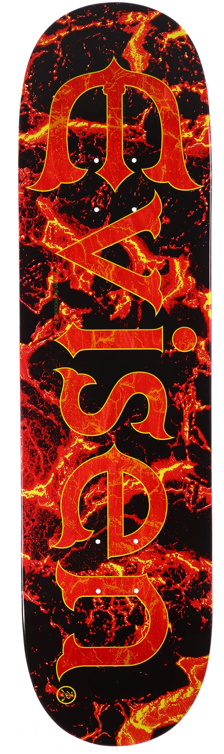 Evisen Evi-Logo 8.38 Skateboard Deck - magma | Tactics