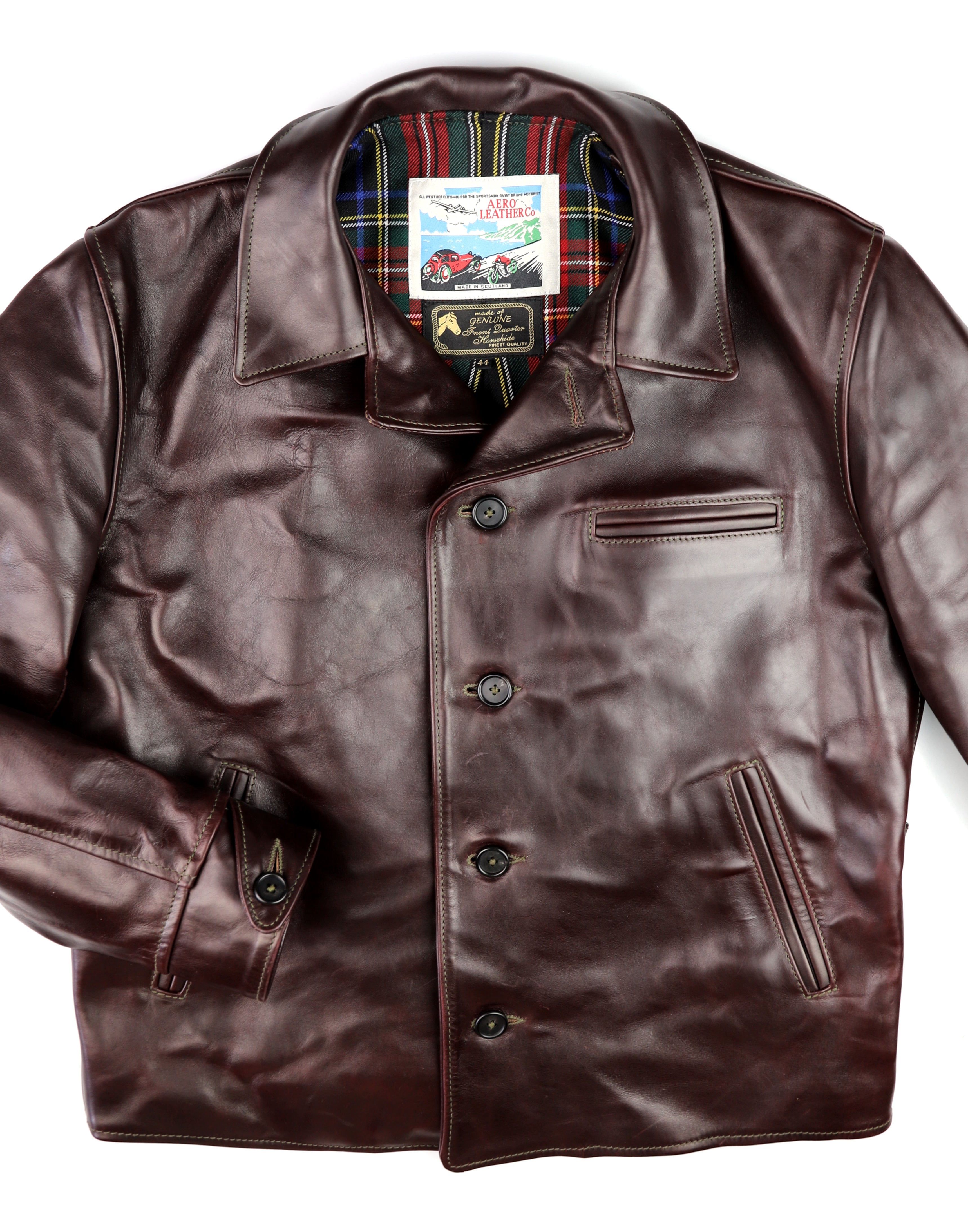 Aero Maxwell, size 44, Cordovan CXL FQHH, Almost New – Thurston