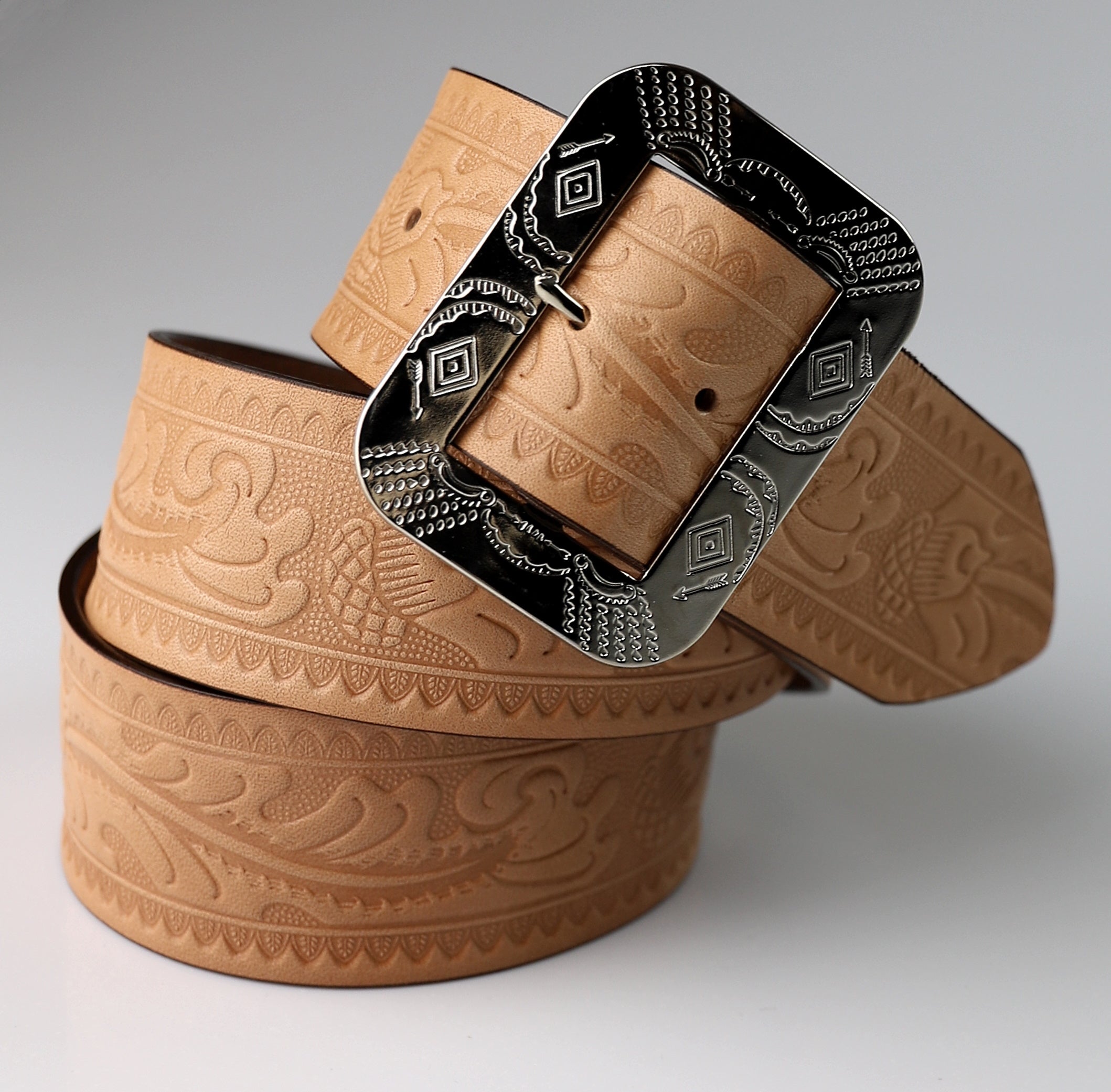 ACE Western Belt, Natural – Thurston Bros Rough Wear LLC