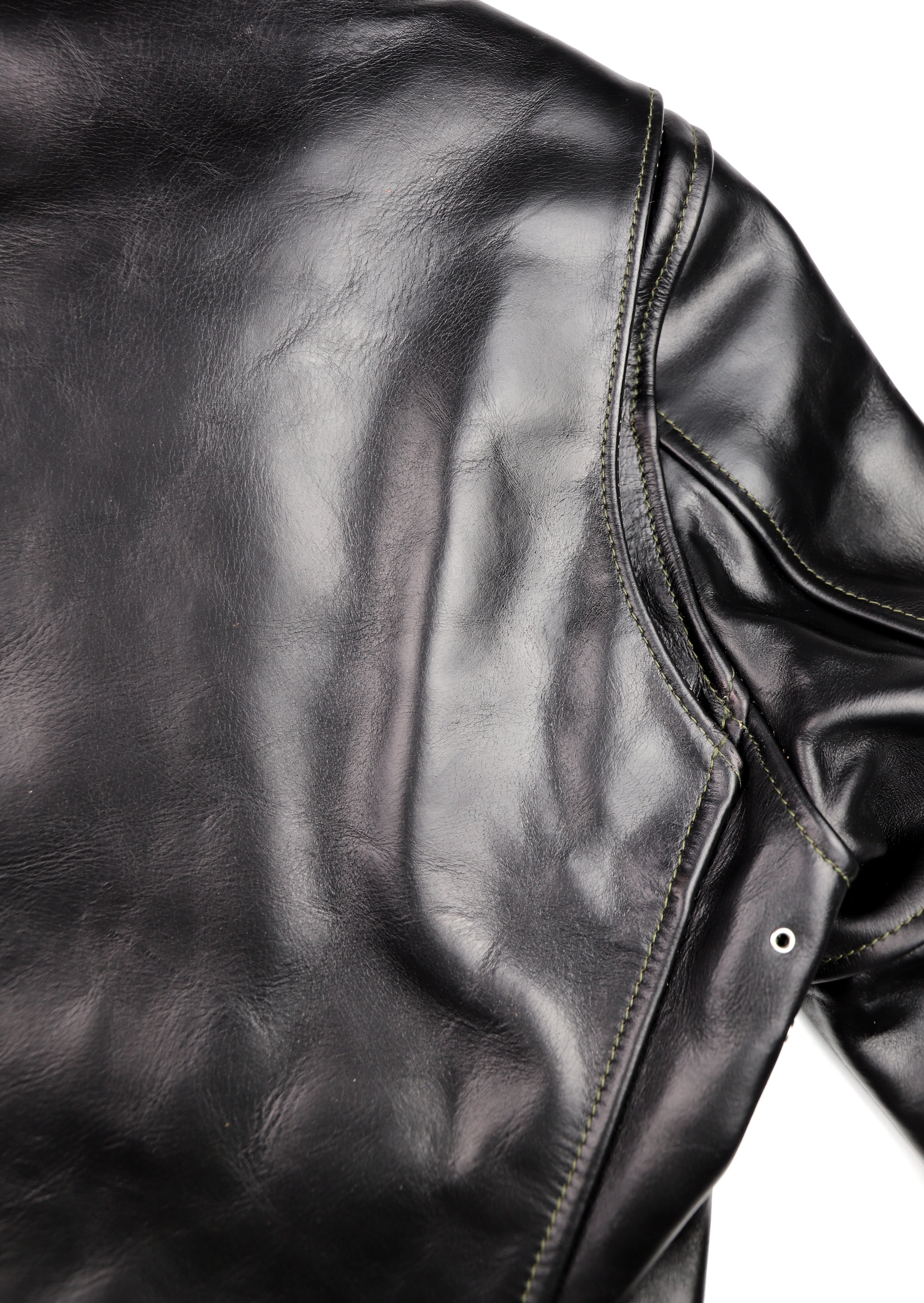 Aero Cafe' Racer, size 42, Black CXL Steerhide – Thurston Bros