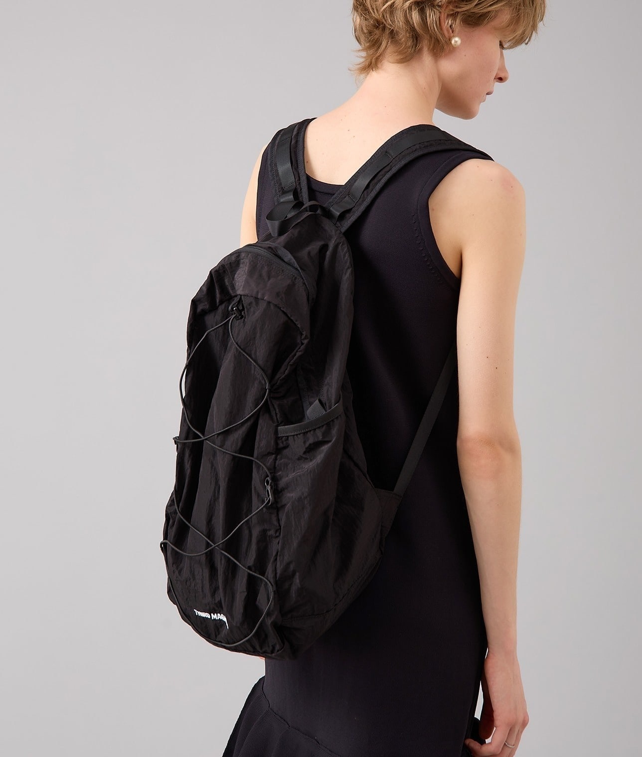 予約】【別注】CARIBOU Mountaineering/ロゴパッカブルバックパック