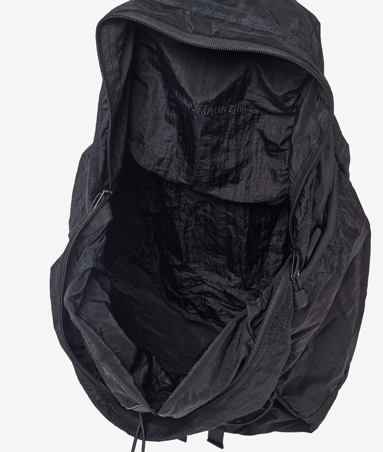 予約】【別注】CARIBOU Mountaineering/ロゴパッカブルバックパック