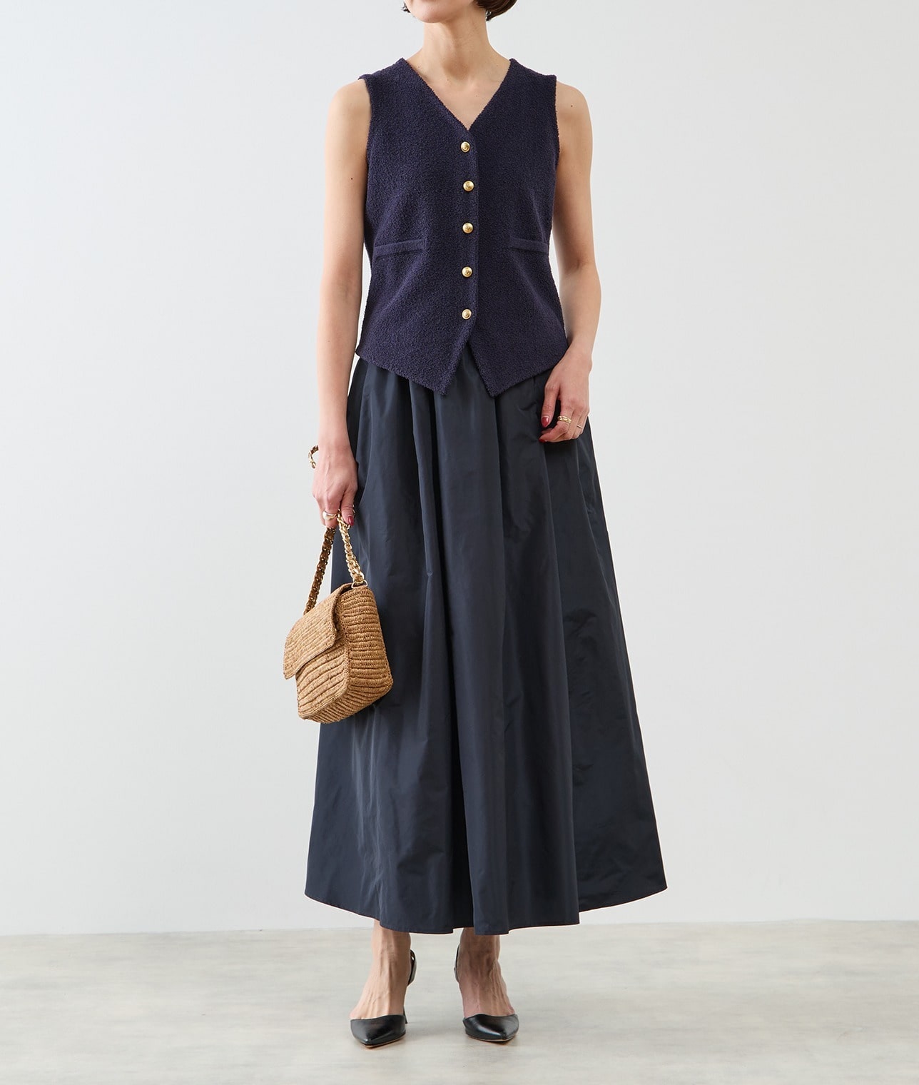 タフタスカート(A0861FS505)｜THIRD MAGAZINE (サードマガジン) 公式