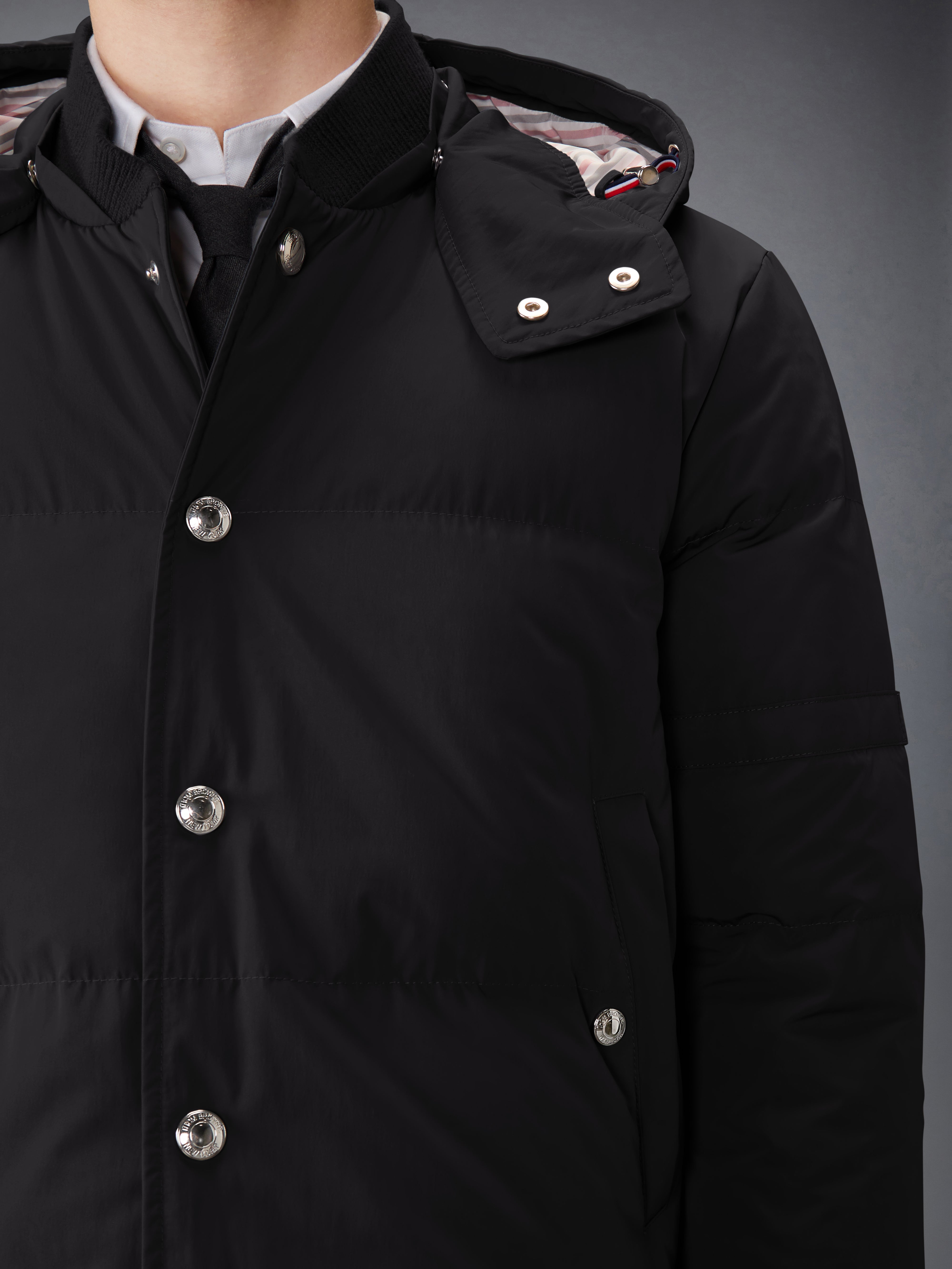 ポリテック ダウン アームバンド付きボンバー ジャケット | Thom Browne