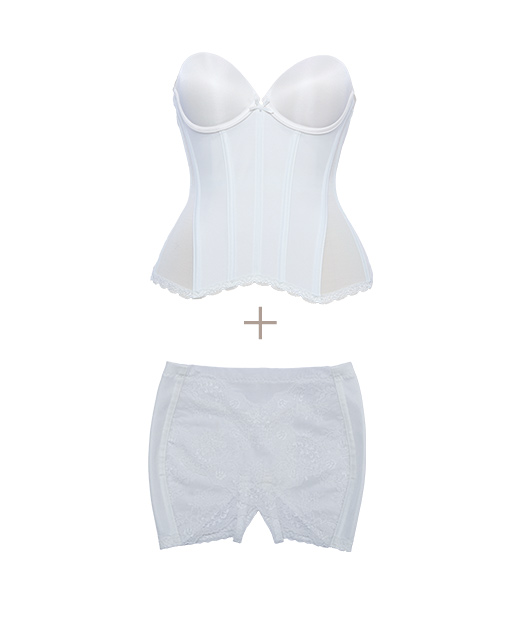 姿勢美人セット ロングラインブラシンプル+キレイウォーカーパンツ