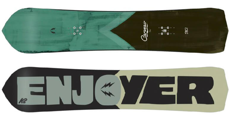 2016 K2 Carveair Enjoyer Series Snowboard - Sneak Peek - The-House
