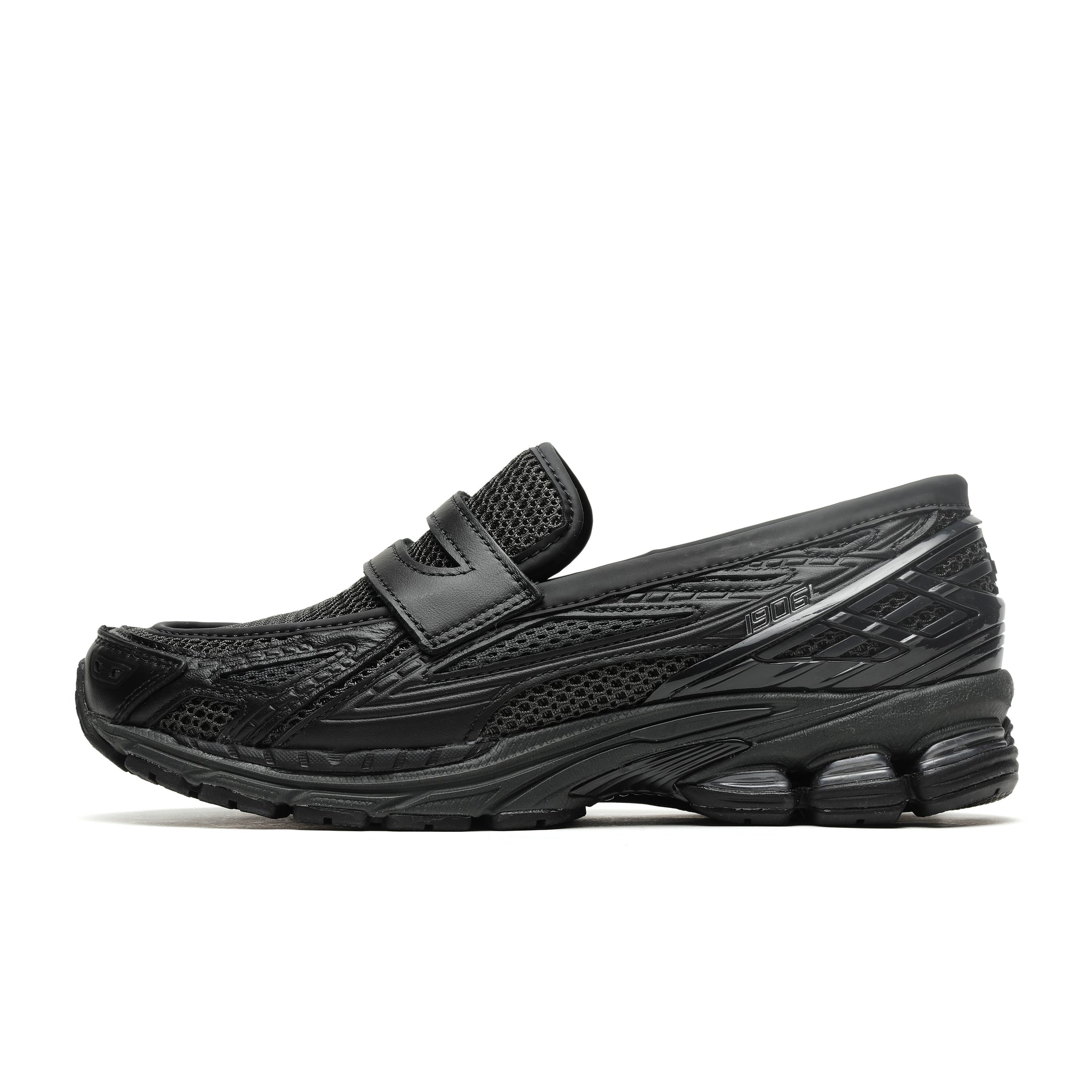 U1906LAI] New Balance 1906 Loafer Blacktop (Black) – The Darkside