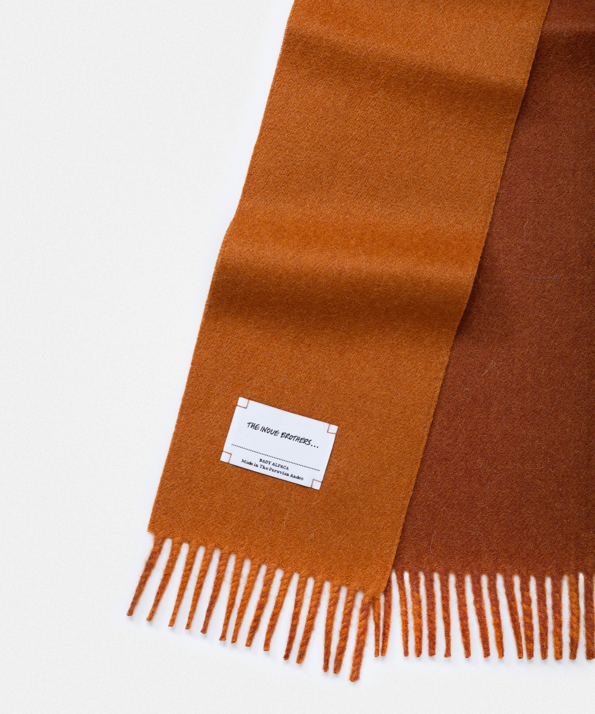 Two Colour Brushed Neck Scarf – The Inoue Brothers