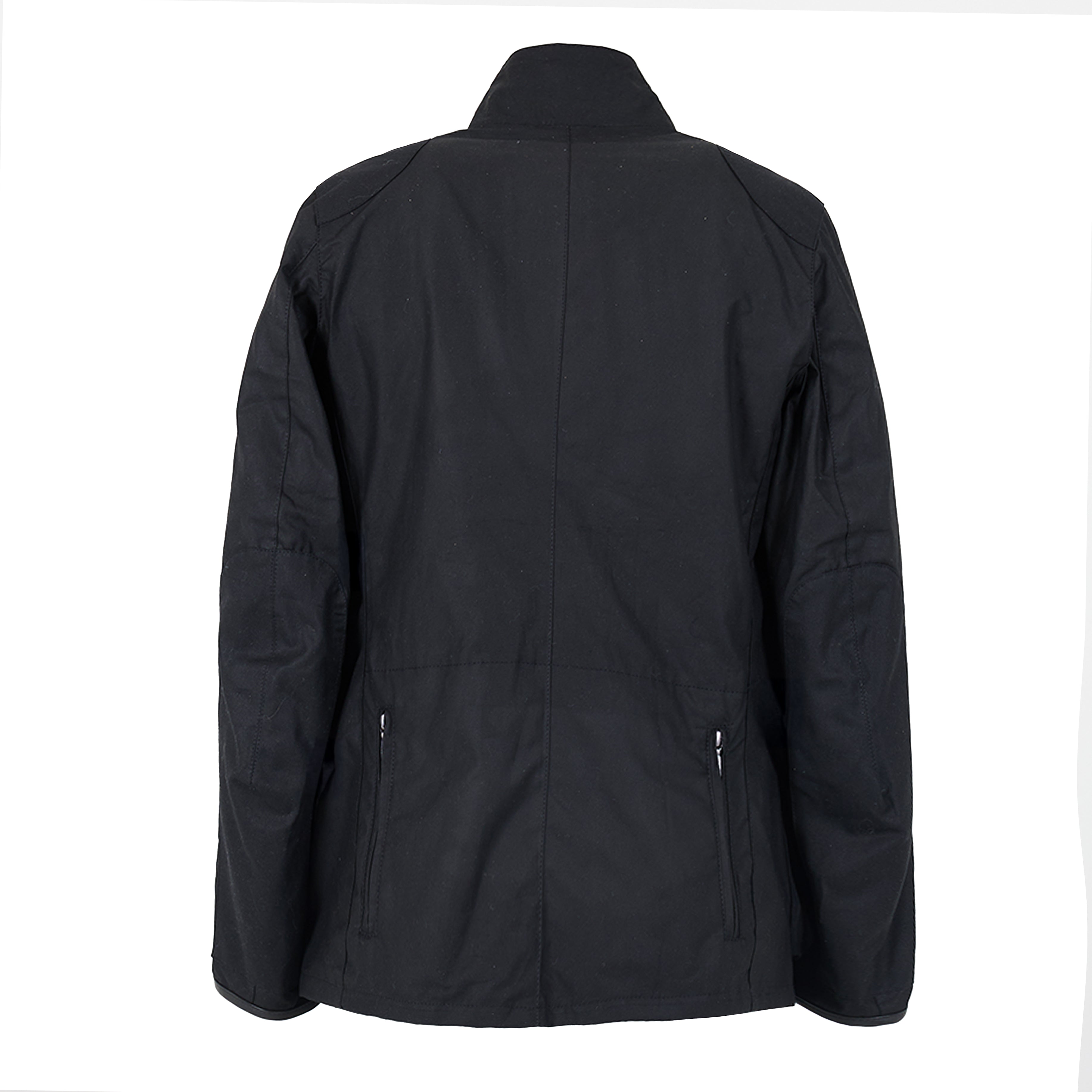 Barbour Beacon Sports Wax Jacket Black | The Sporting Lodge