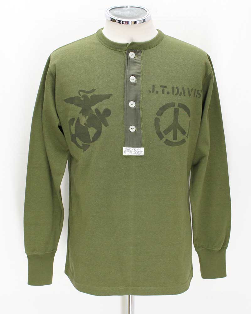 フリーホイーラーズ 【ヘンリーネック ロングスリーブシャツ 