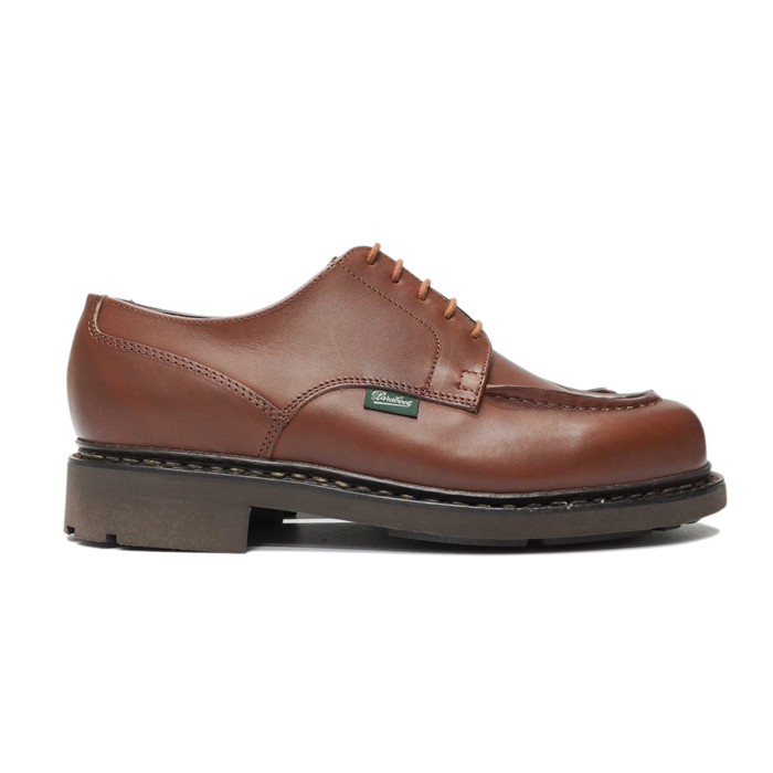 パラブーツ シャンボード Marron 61/2 シューツリー付き Paraboot