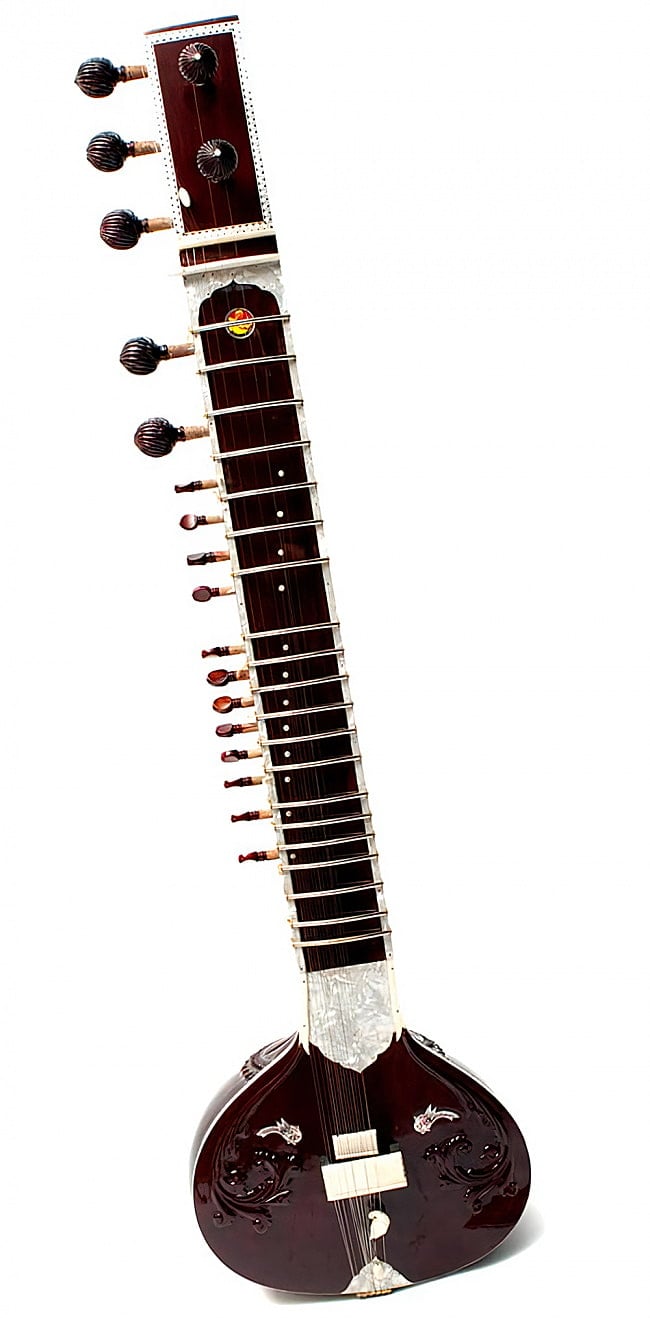 Kartar Music House社製】シンプルシタールセット（グラスファイバー