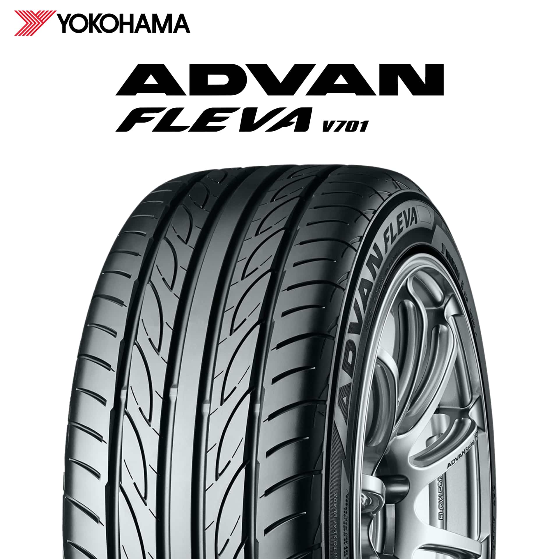 24年製 225/40R18 92W XL ヨコハマタイヤ ADVAN FLEVA V701 (アドバン