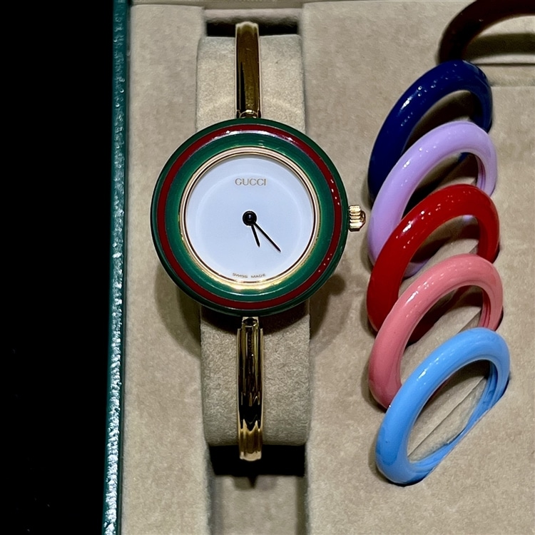 GUCCI＜VINTAGE＞】大人気ヴィンテージウォッチ、change bezel の紹介