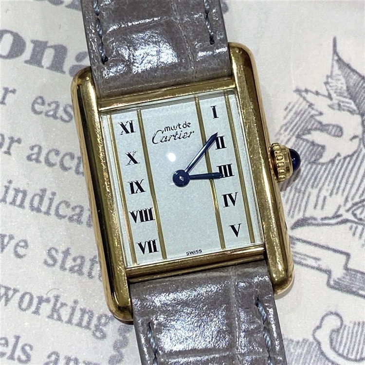 vintage】Cartier マストタンク 1990s ご紹介します♪ - チックタック