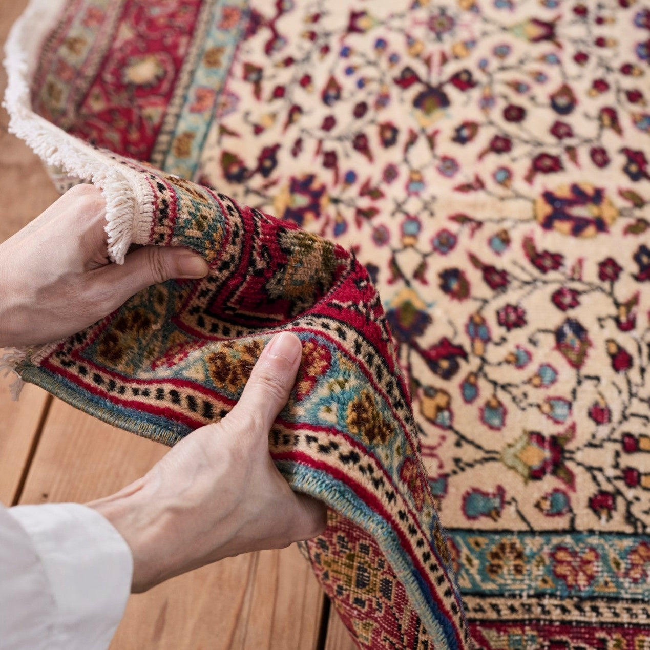 ヴィンテージラグ | トルコ・カイセリ No.03 | 赤色 | 170×105 – tiflo