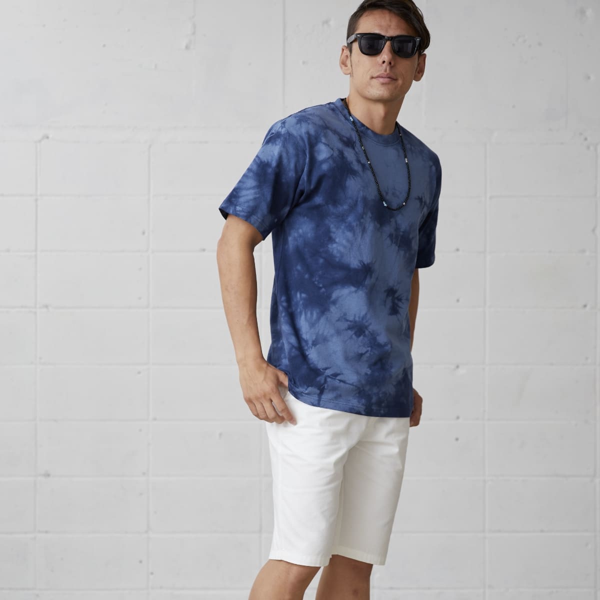 タイダイTシャツ | メンズ | 1枚 | TDT-148 | Mネイビー – Tshirt.st