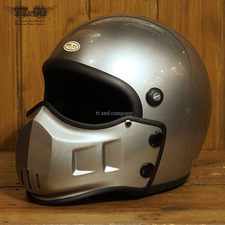 マスク付ジェットヘルメット