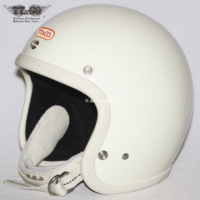 SUPER MAGNUM IVORY RUBBER TRIM DOUBLE STRAP IVORY LEATHER IVORY