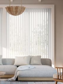 採光ナチュラルバーチカルブラインド | 優しい光でお部屋を満たす縦型