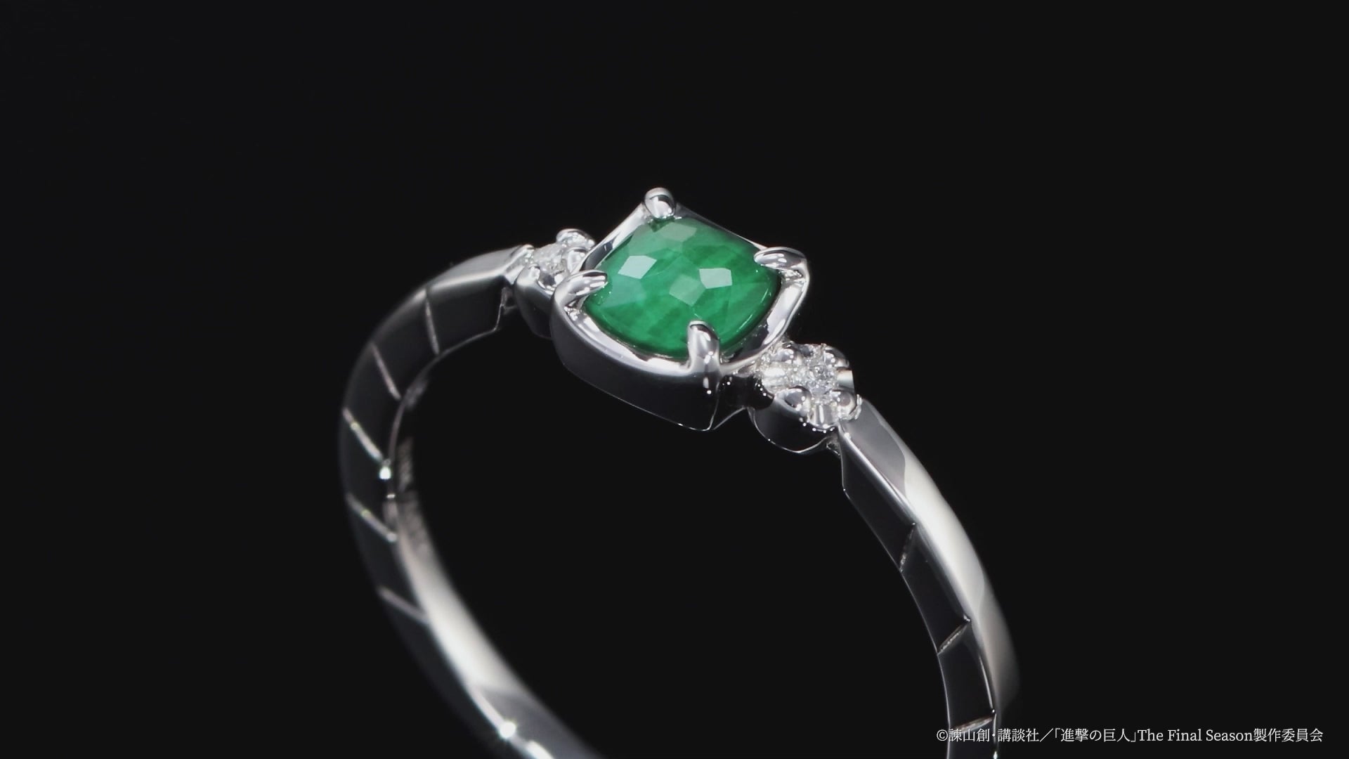 TVアニメ『進撃の巨人』リヴァイ兵士長バースデー記念リング【4月下旬