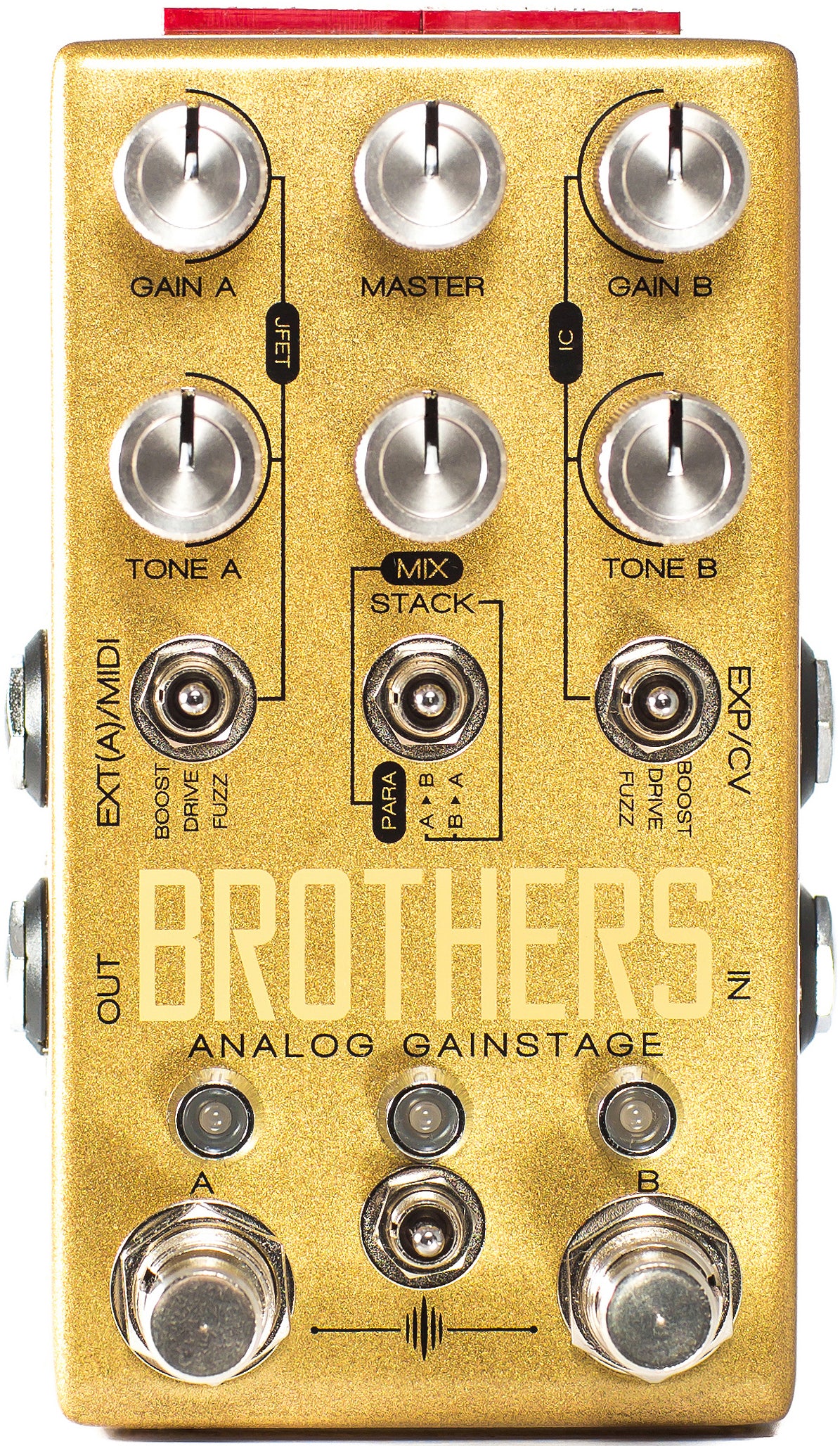 Chase Bliss Audio Brothers Analog Gainstage Guitar Effect Pedal
