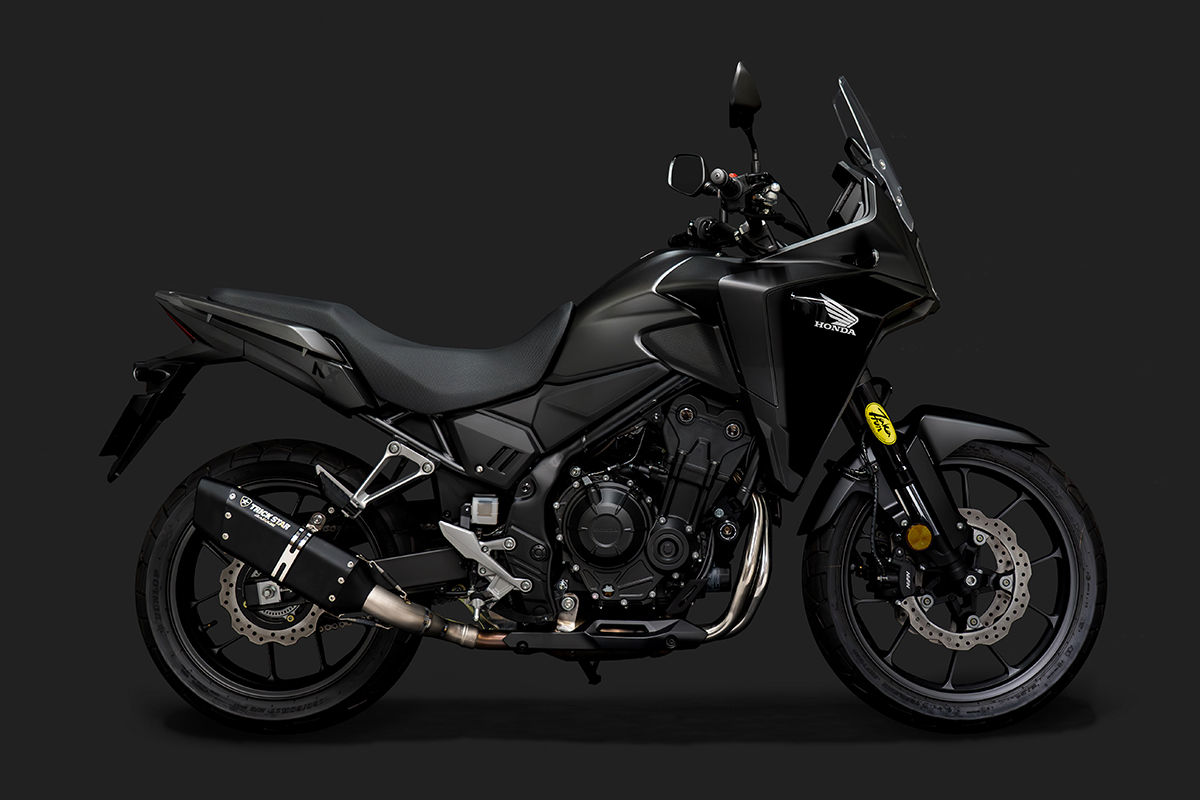 トリックスター / NX400政府認証スリップオンマフラーIKAZUCHI ショート