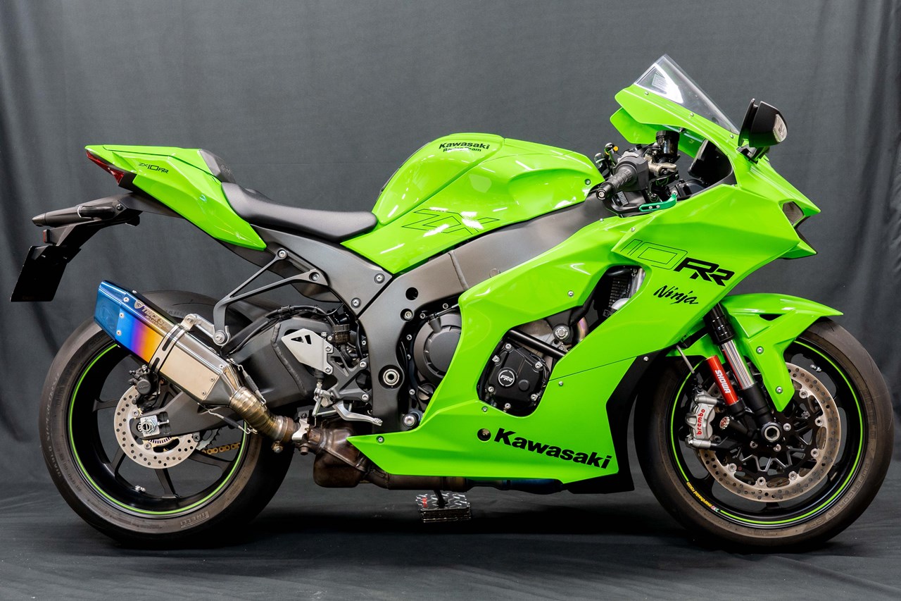 トリックスター / ZX-10RR(21) 政府認証スリップオンマフラーIKAZUCHI