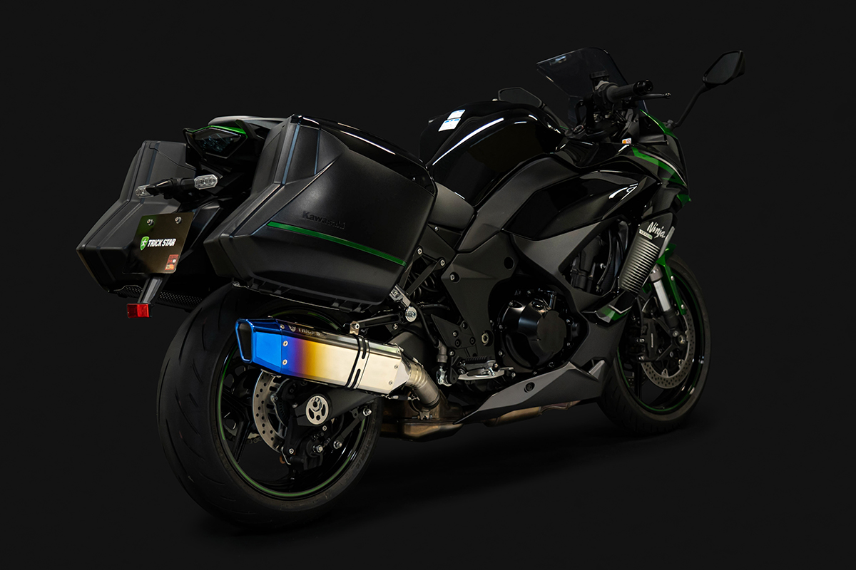 トリックスター / Ninja 1000SX（20-24）政府認証スリップオンマフラー