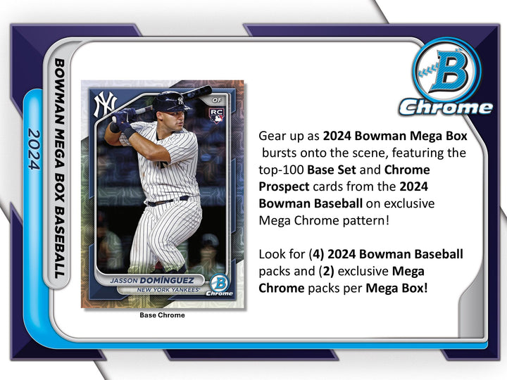 ⚾ 2024 TOPPS BOWMAN MEGA BOX BASEBALL【製品情報】 | Trading Card