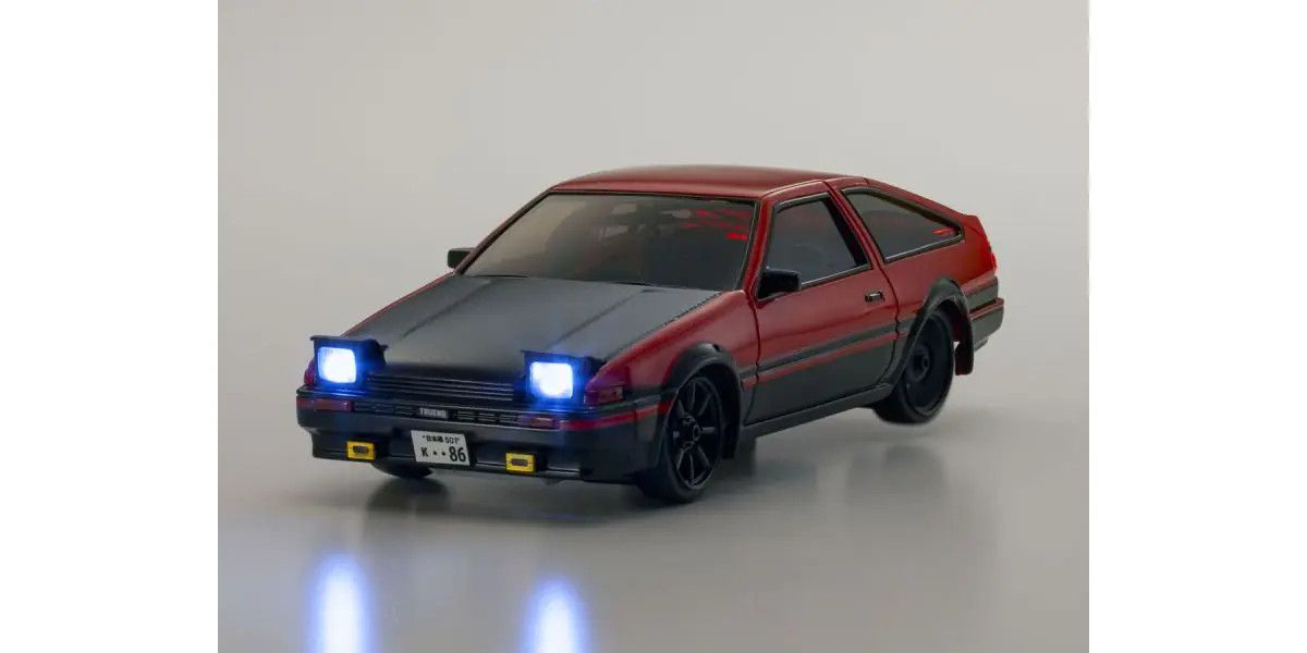 Kyosho 66613 First Mini-Z Trueno AE86 Red RC Car – Trainz
