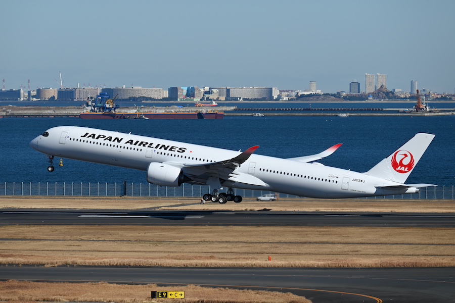 JAL's Second A350-1000, 'JA02WJ', Also Features Red Logo; Third