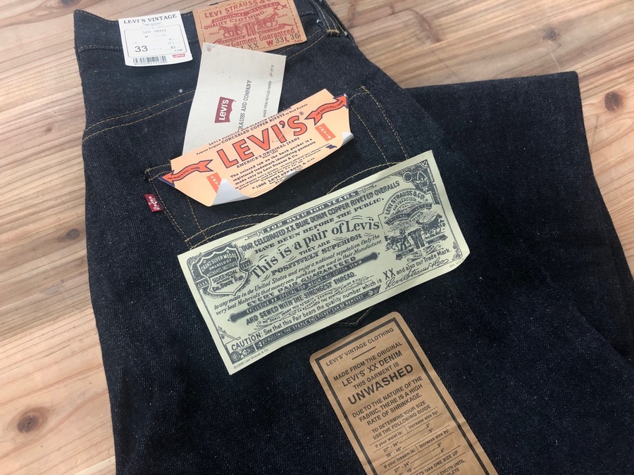 Levi's 501xx バレンシア工場製デッドストック入荷【トレファク横浜