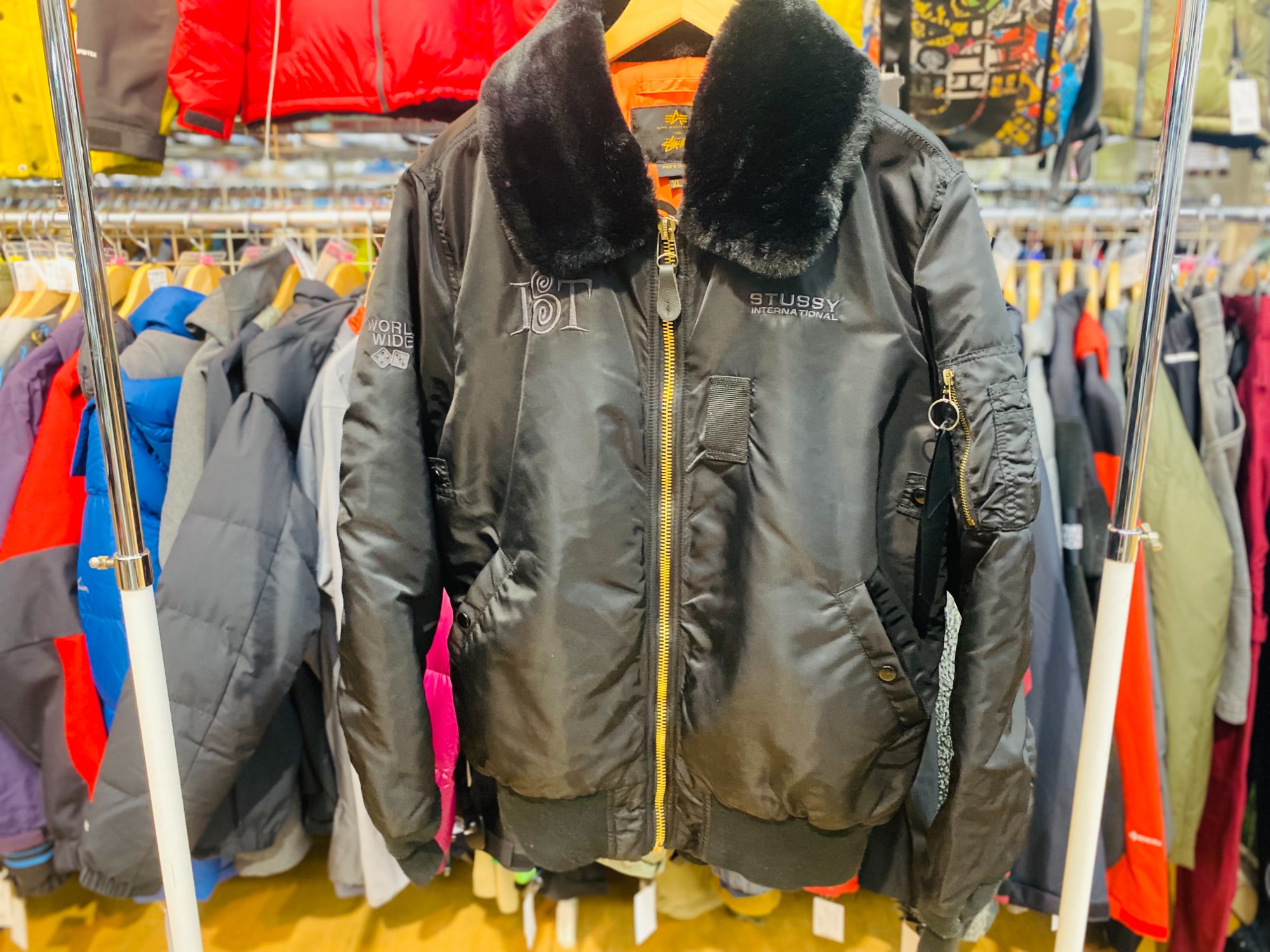 秋冬物買取強化中！ALPHA×STUSSY(アルファ×ステューシー）B‐15フライト