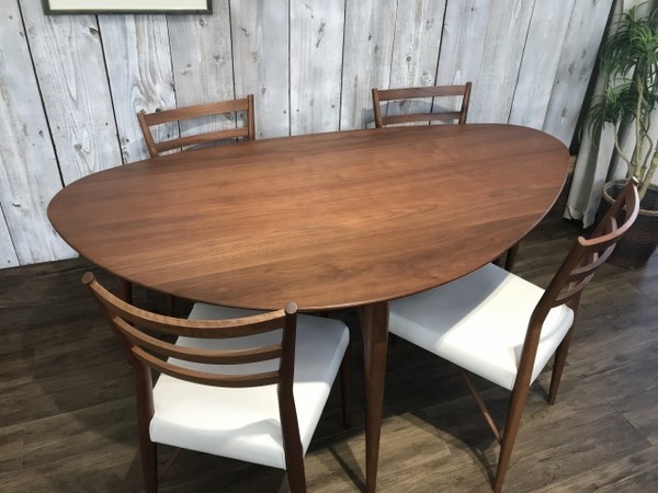 ACTUS（アクタス）】ダイニング5点セット（KULAUM / NATURAL BROW）の