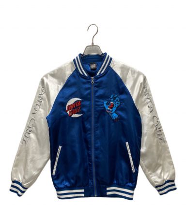 中古・古着通販】SANTA CRUZ (サンタクルーズ) 刺繍スカジャン ブルー