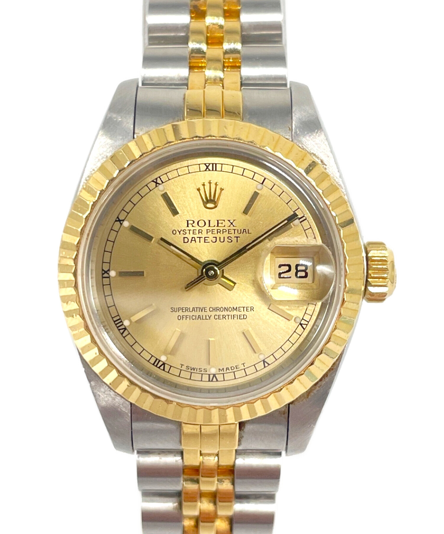 中古・古着通販】ROLEX (ロレックス) デイトジャスト コンビ Ref.69173