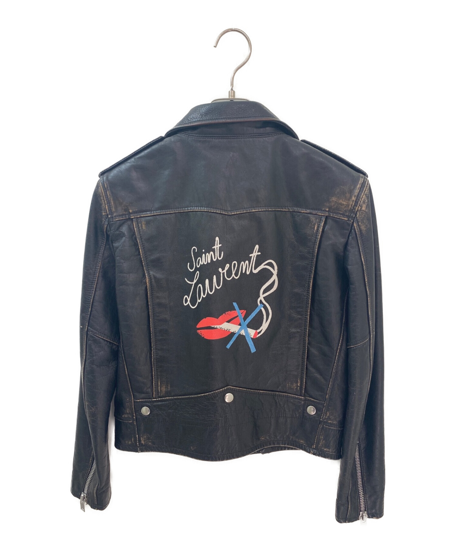 中古・古着通販】Saint Laurent Paris (サンローランパリ) ライダース