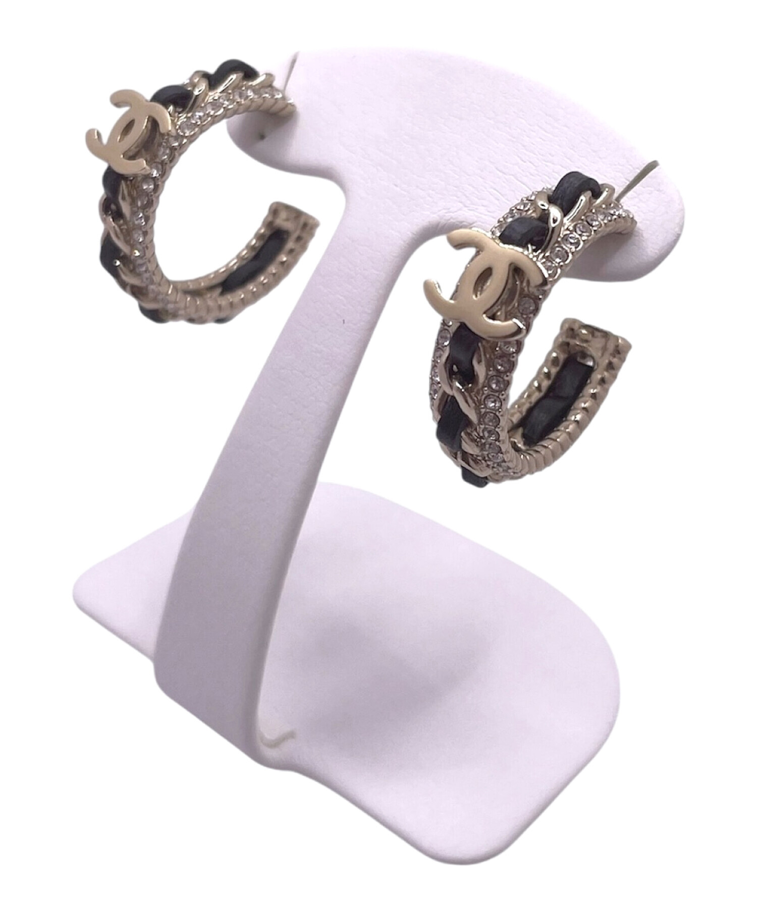 中古・古着通販】CHANEL (シャネル) ココマーク フープ ピアス