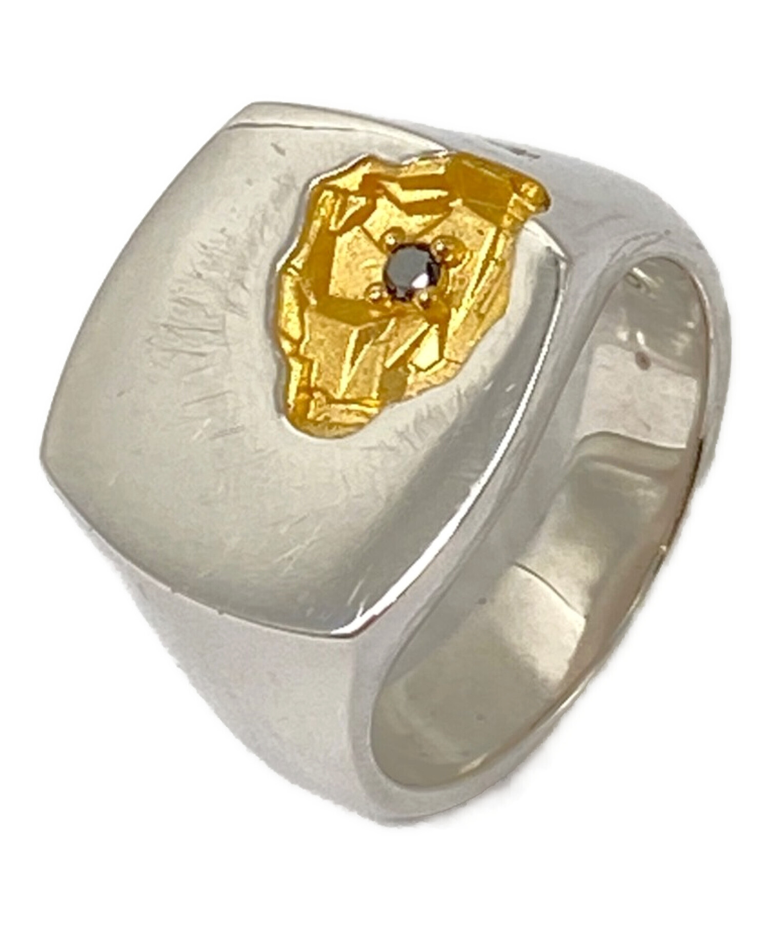 中古・古着通販】TOM WOOD (トムウッド) Mined Ring Large Black