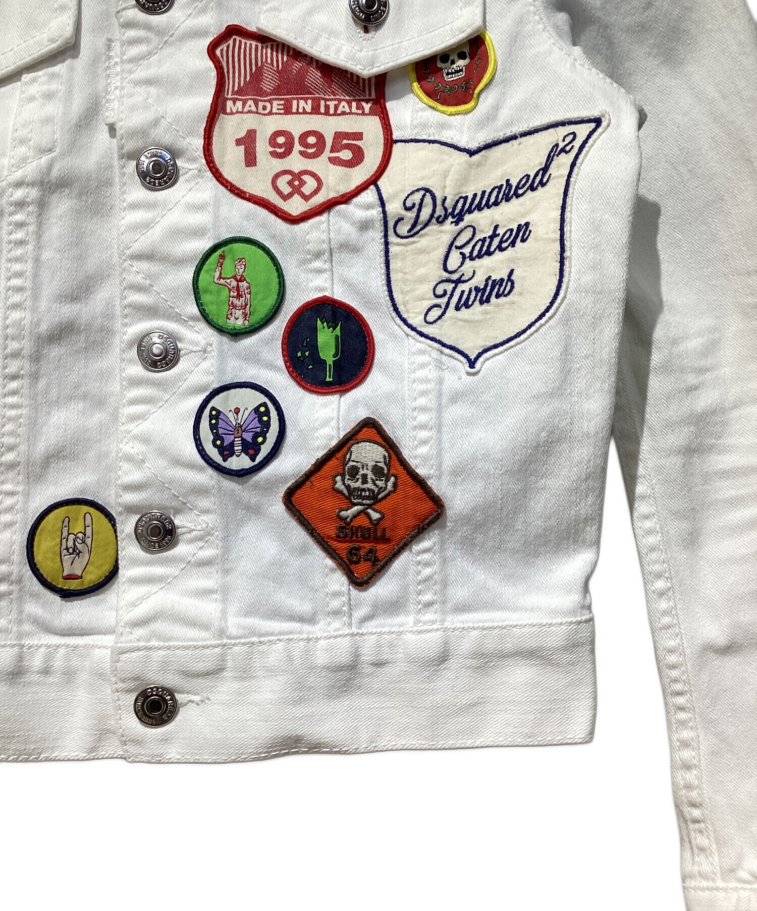 中古・古着通販】DSQUARED2 (ディースクエアード) デニムジャケット