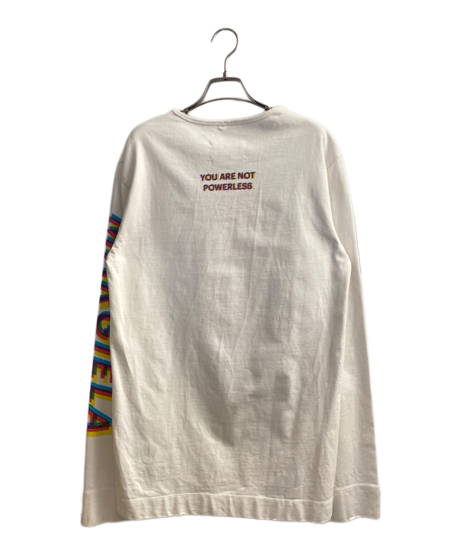 中古・古着通販】Maison Margiela (メゾンマルジェラ) 袖ロゴダメージ