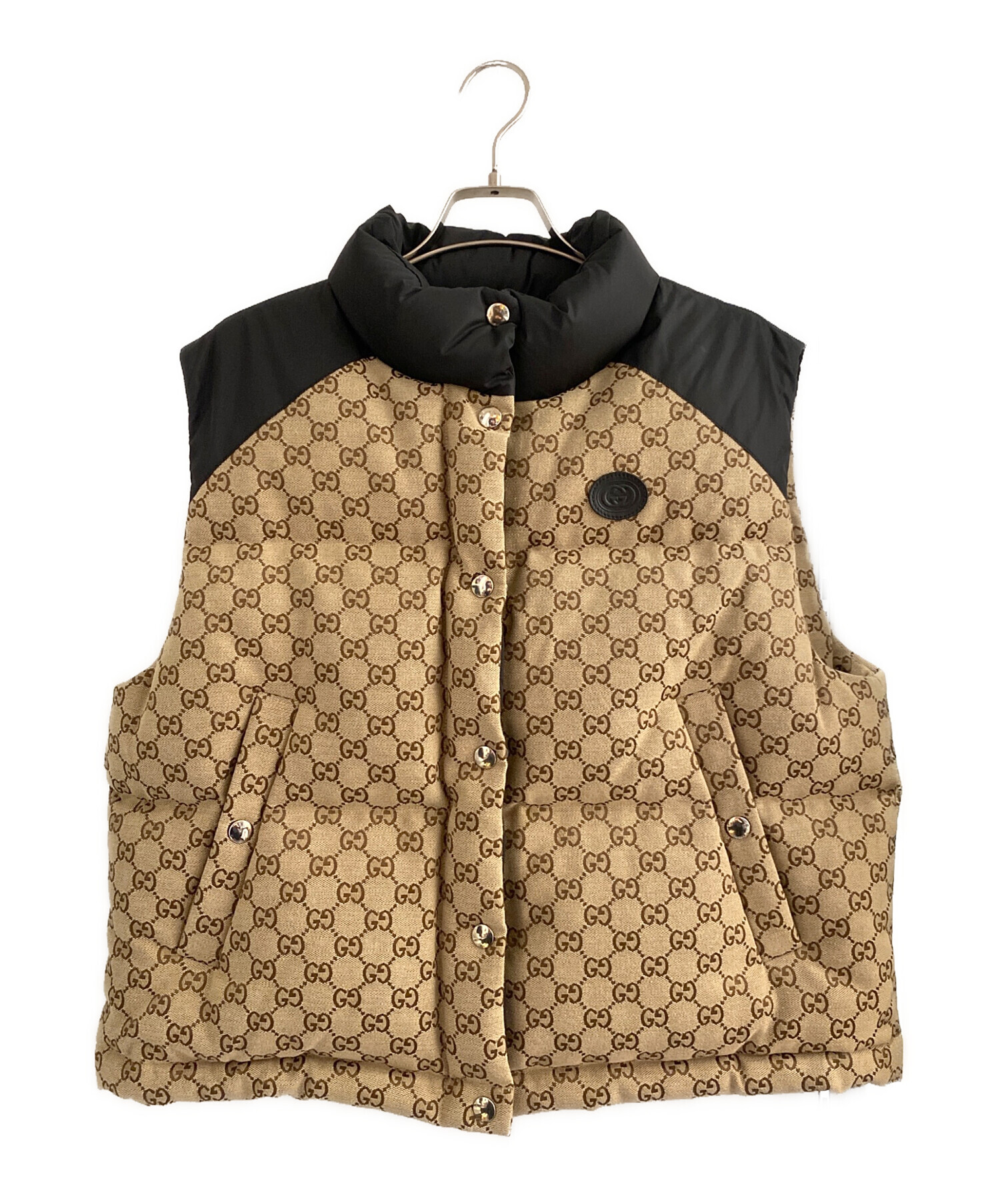 中古・古着通販】GUCCI (グッチ) 23ss GG Cotton Canvas Puffer Vest